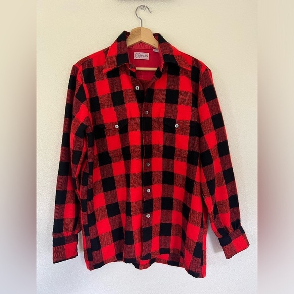 Vintage Buffalo Plaid Shacket - Picture 1 of 6